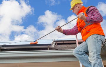 Berriew soft wash roof cleaning